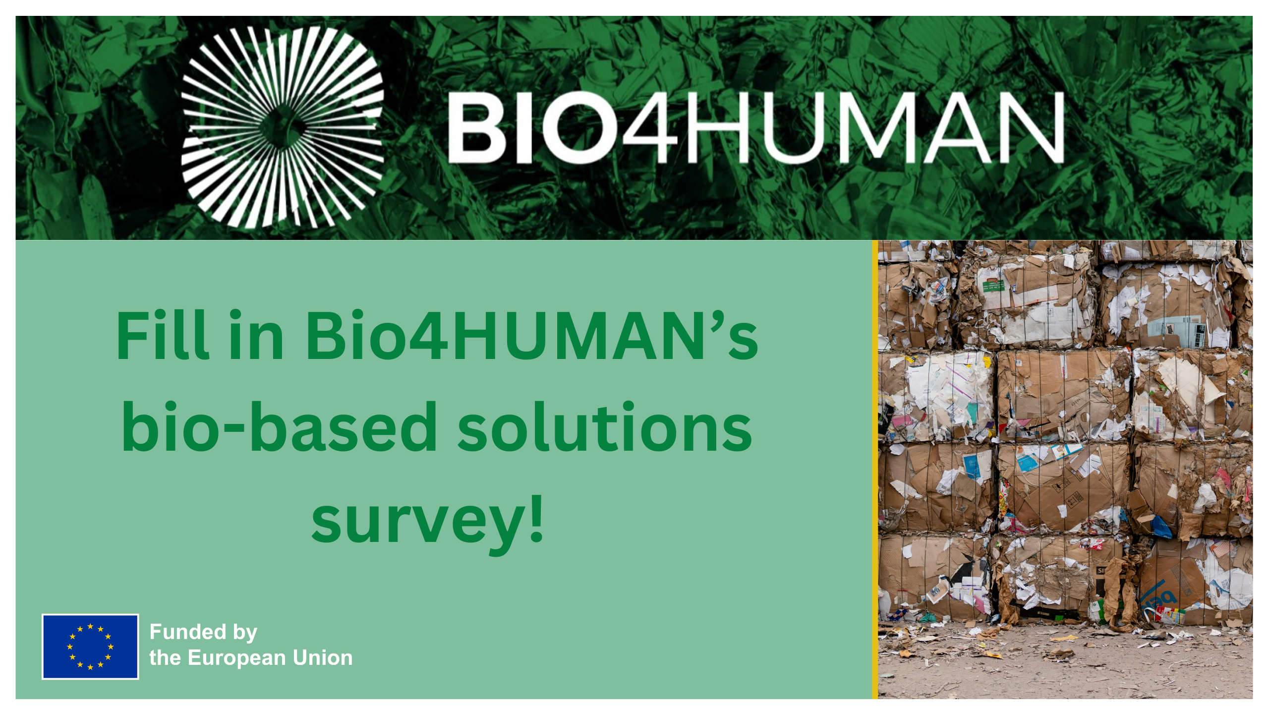 Read more about the article Fill in our bio-based solutions identification survey!