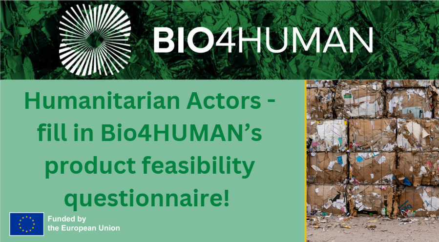 Short Online Survey – Humanitarian Actors (Product Feasibility)